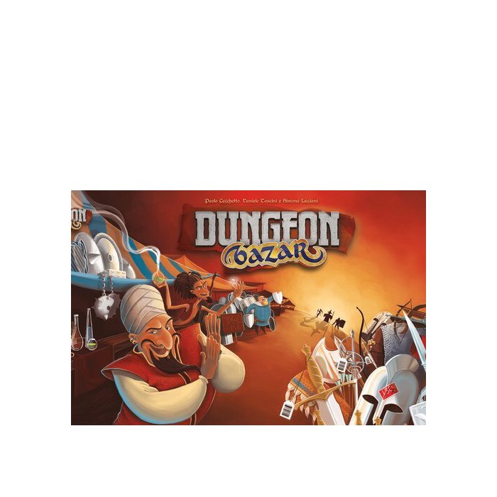 Copertina di Dungeon Bazar Copertina di Dungeon Bazar