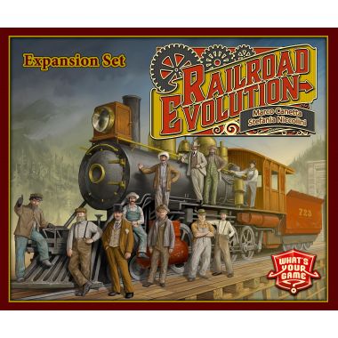 Copertina di Railroad Revolution: Railroad Evolution Copertina di Railroad Revolution: Railroad Evolution