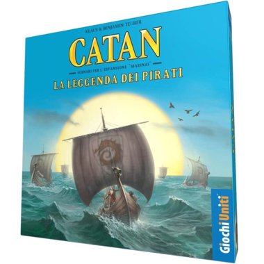 Copertina di Catan: La Leggenda dei Pirati Copertina di Catan: La Leggenda dei Pirati