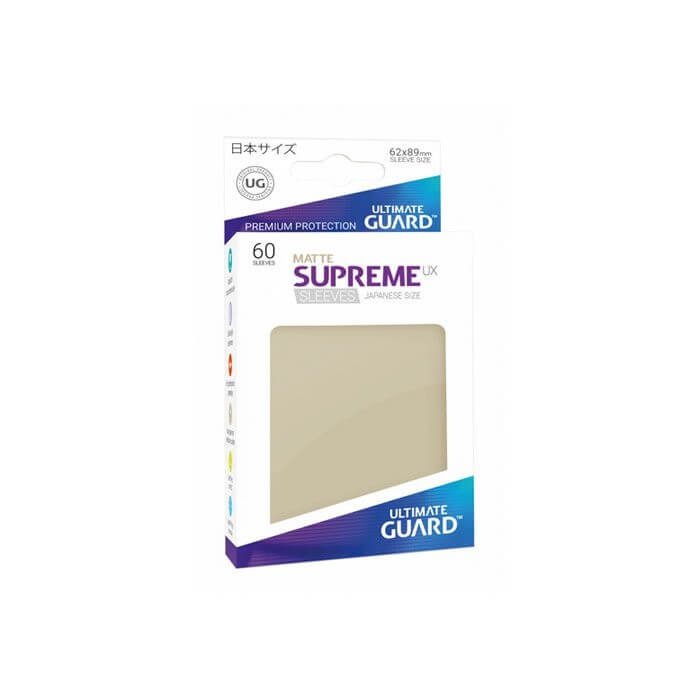 Copertina di Bustine Japanese Ultimate Guard Supreme UX Matte 60 (SABBIA) Copertina di Bustine Japanese Ultimate Guard Supreme UX Matte 60 (SABBIA)