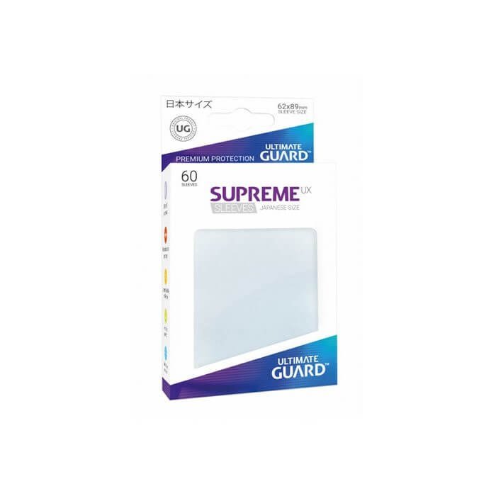 Copertina di Bustine Japanese Ultimate Guard Supreme UX 60 (GHIACCIO) Copertina di Bustine Japanese Ultimate Guard Supreme UX 60 (GHIACCIO)