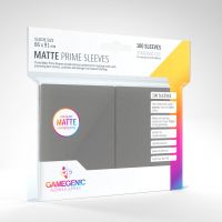 Bustine Opache Gamegenic Matte Prime Sleeves 100 (GRIGIO SCURO)