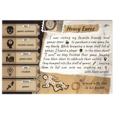 Paranormal Detectives Edizione Inglese - Promo Heavy Euros