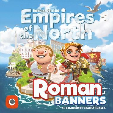 Copertina di Imperial Settlers - Empires of the North: Roman Banners Copertina di Imperial Settlers - Empires of the North: Roman Banners