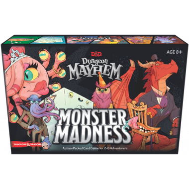 Copertina di Dungeons & Dragons - Dungeon Mayhem: Monster Madness Copertina di Dungeons & Dragons - Dungeon Mayhem: Monster Madness