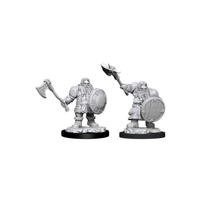 Nano Guerriero Maschio - Miniature D&D Wizkids