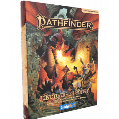 Copertina di Pathfinder - Seconda Edizione: Manuale di Gioco Copertina di Pathfinder - Seconda Edizione: Manuale di Gioco