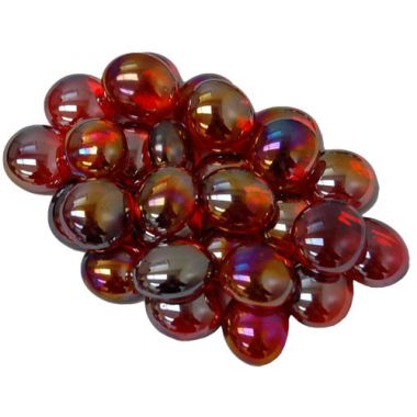 Pietrine Iridized Crystal Rosso