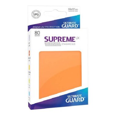 Copertina di Bustine Standard Ultimate Guard Supreme UX 80 (ARANCIONE) Copertina di Bustine Standard Ultimate Guard Supreme UX 80 (ARANCIONE)