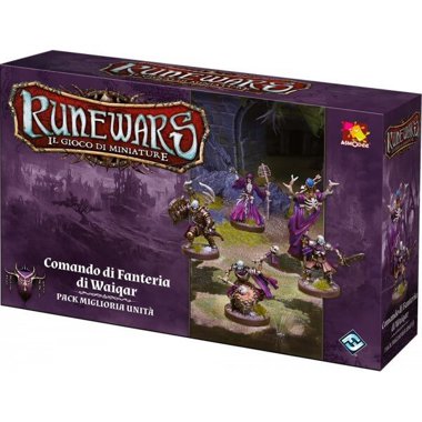 RuneWars Il Gioco di Miniature - Comando di Fanteria di Waiqar