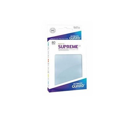 Bustine Standard Ultimate Guard Supreme UX 80 (TRASPARENTE)
