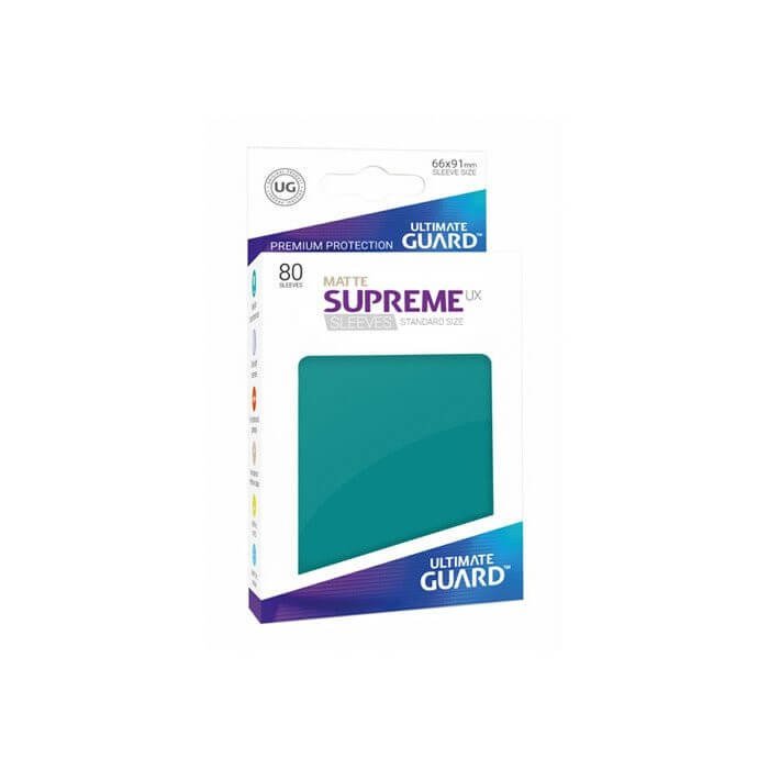 Copertina di Bustine Standard Ultimate Guard Supreme UX 80 (BLU PETROLIO) Copertina di Bustine Standard Ultimate Guard Supreme UX 80 (BLU PETROLIO)