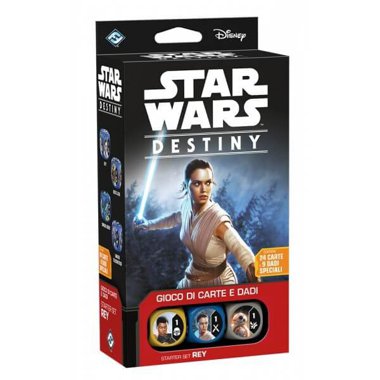 Copertina di Star Wars Destiny: Starter Set - Rey Copertina di Star Wars Destiny: Starter Set - Rey