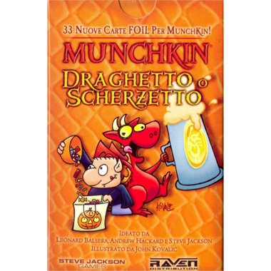 Copertina di Munchkin: Draghetto o Scherzetto Copertina di Munchkin: Draghetto o Scherzetto