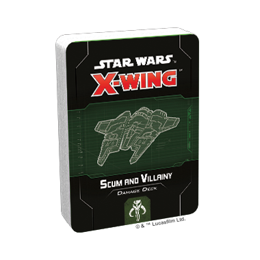 Star Wars X-Wing 2E - Damage Deck - Feccia e Malvagità
