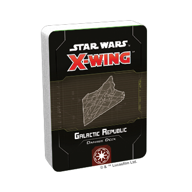 Star Wars X-Wing 2E - Damage Deck - Repubblica Galattica