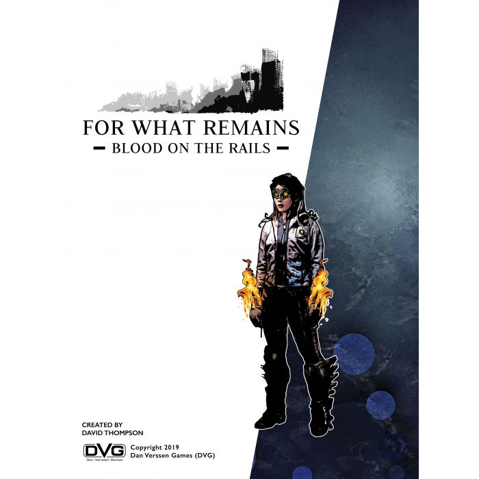 For What Remains Blood On The Rails Gioco Da Tavolo