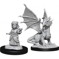 Nolzur's Marvelous Miniatures - Silver Dragon Wyrmling