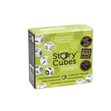 Copertina di Story Cubes - MAX Voyages Copertina di Story Cubes - MAX Voyages
