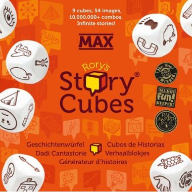 Copertina di Story Cubes - MAX Copertina di Story Cubes - MAX