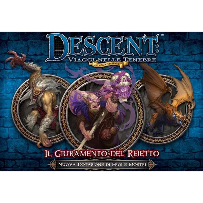 Copertina di Descent: Il Giuramento del Reietto Copertina di Descent: Il Giuramento del Reietto