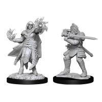 Nolzur's Marvelous Miniatures - Hobgoblin Fighter & Hobgoblin Wizard