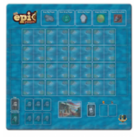 Tiny Epic Pirates - Official Game Mat - Board Mat
