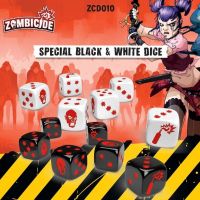 Zombicide - Seconda Edizione: Special Black and White Dice