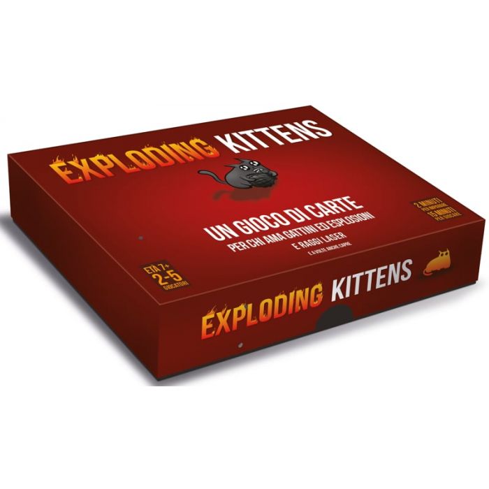 Exploding Kittens - Streaking Kittens Board Game - Asmodee Italia
