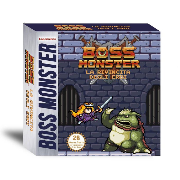 Copertina di Boss Monster: La Rivincita degli Eroi Copertina di Boss Monster: La Rivincita degli Eroi