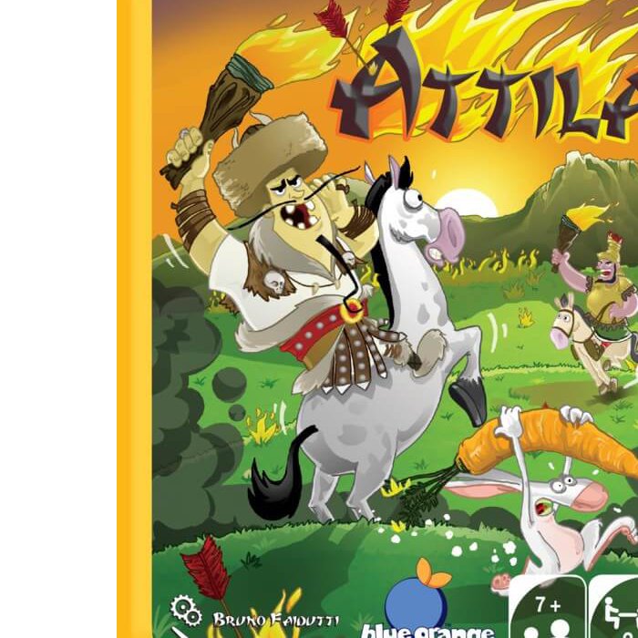 Copertina di Attila Copertina di Attila
