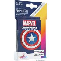 Bustine Gamegenic Marvel Champions Art Sleeves 50 (CAPTAIN AMERICA)