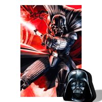 Puzzle Effetto 3D - 300 pezzi - Star Wars Dart Vader - Scatola di Latta
