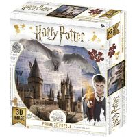 Puzzle Effetto 3D - 500 pezzi: Harry Potter Hogwarts and Hedwig