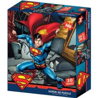 Puzzle Effetto 3D - 500 pezzi: DC Superman Strength