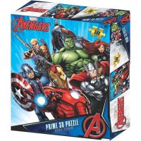 Puzzle Effetto 3D - 500 pezzi: Marvel Avengers