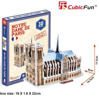 Puzzle 3D - Monumenti: Notre Dame de Paris Mini