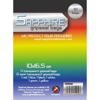 10 Sacchetti Richiudibili Gripseal Sapphire 100x165