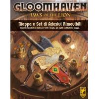 Gloomhaven - Jaws of the Lion - Mappe e Set di Adesivi Rimovibili Promo