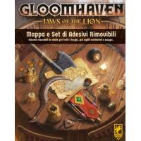 Gloomhaven - Jaws of the Lion - Mappe e Set di Adesivi Rimovibili