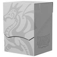 Porta Mazzo Dragon Shield Deck Shell 100 (BIANCO CENERE)