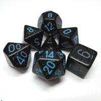 Set di Dadi Speckled (Stelle Blu)