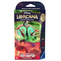 Lorcana - Starter Deck First Chapter - Crudelia De Mon & Aladdin Edizione Inglese