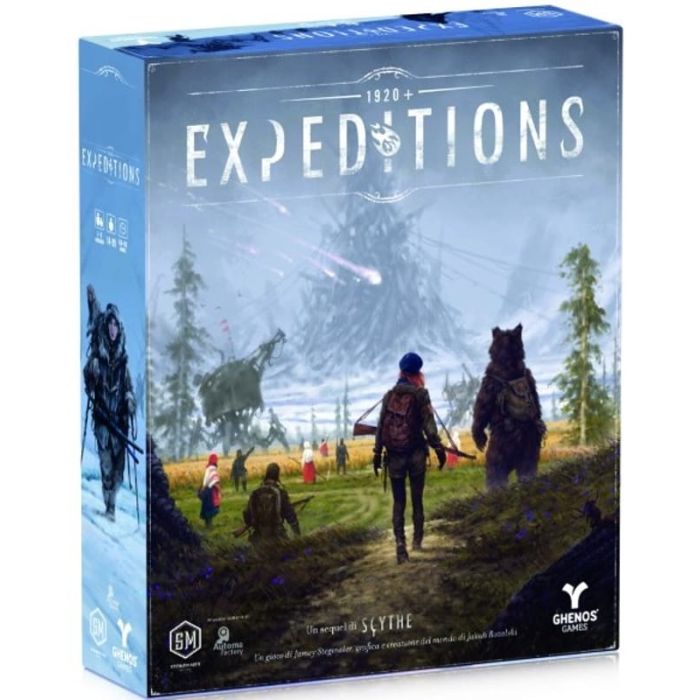 Expeditions - Un sequel di Scythe Gioco da Tavolo di Ghenos