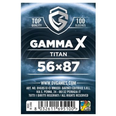 Bustine Gamma X Titan 100 (56x87)