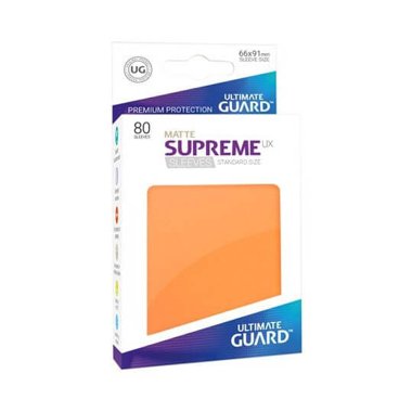Copertina di Bustine Standard Ultimate Guard Supreme UX Matte 80 (ARANCIONE) Copertina di Bustine Standard Ultimate Guard Supreme UX Matte 80 (ARANCIONE)