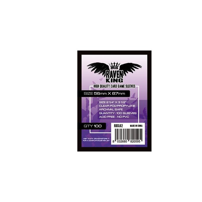 Copertina di Bustine USA Raven King 100 (56x87) Copertina di Bustine USA Raven King 100 (56x87)