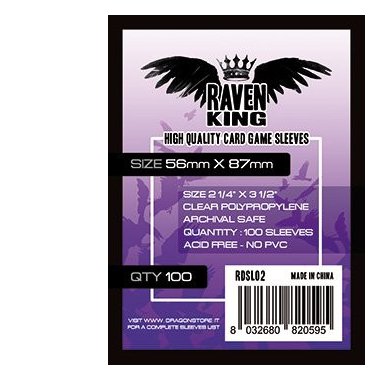 Bustine USA Raven King 100 (56x87)