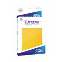 Bustine Standard Ultimate Guard Supreme UX Matte 80 (GIALLO)