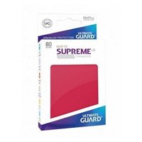 Bustine Standard Ultimate Guard Supreme UX Matte 80 (ROSSO)